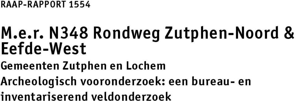 Gemeenten Zutphen en Lochem