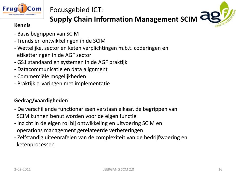 SCIM - Basis begrippen van SCIM - Trends en ontw