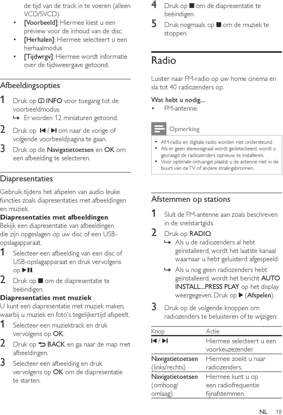 »» Er worden 12 miniaturen getoond. 2 Druk op / om naar de vorige of volgende voorbeeldpagina te gaan. 3 Druk op de Navigatietoetsen en OK om een afbeelding te selecteren.