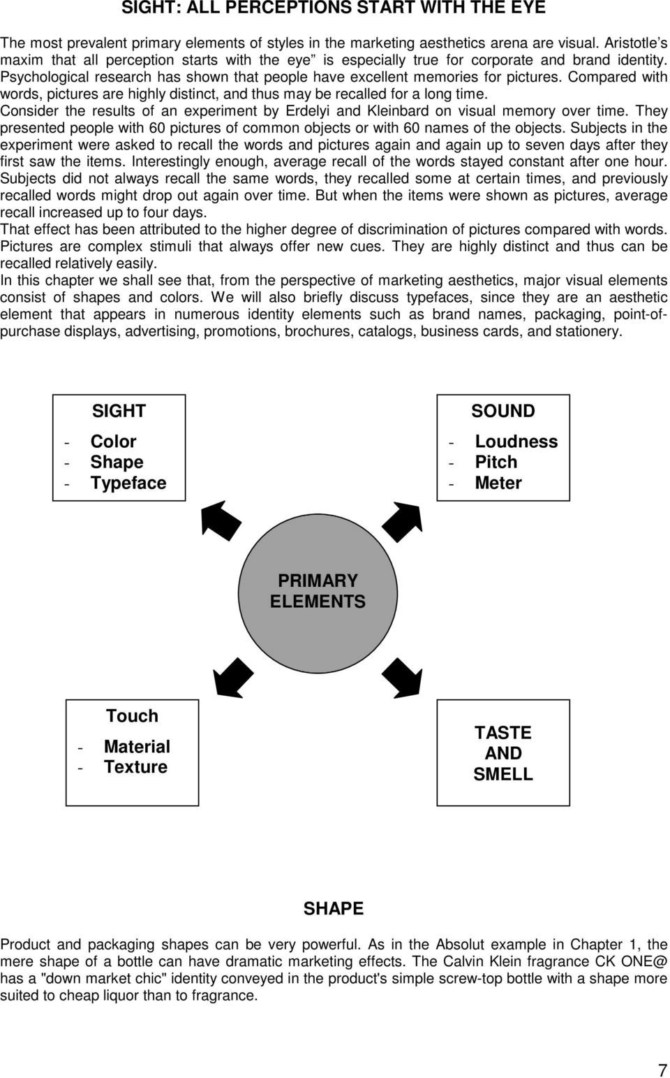 Compared with words, pictures are highly distinct, and thus may be recalled for a long time. Consider the results of an experiment by Erdelyi and Kleinbard on visual memory over time.