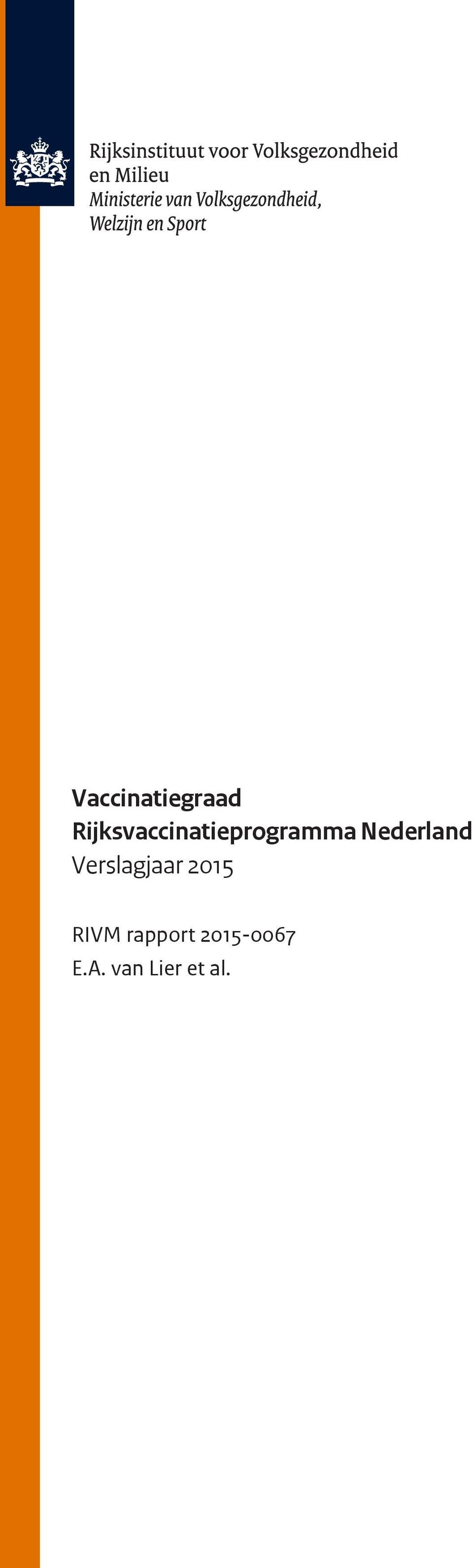 Nederland Verslagjaar 2015