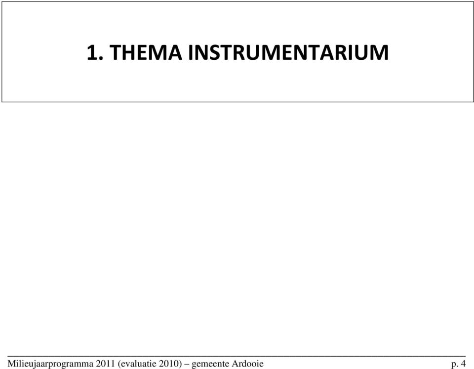 Milieujaarprogramma