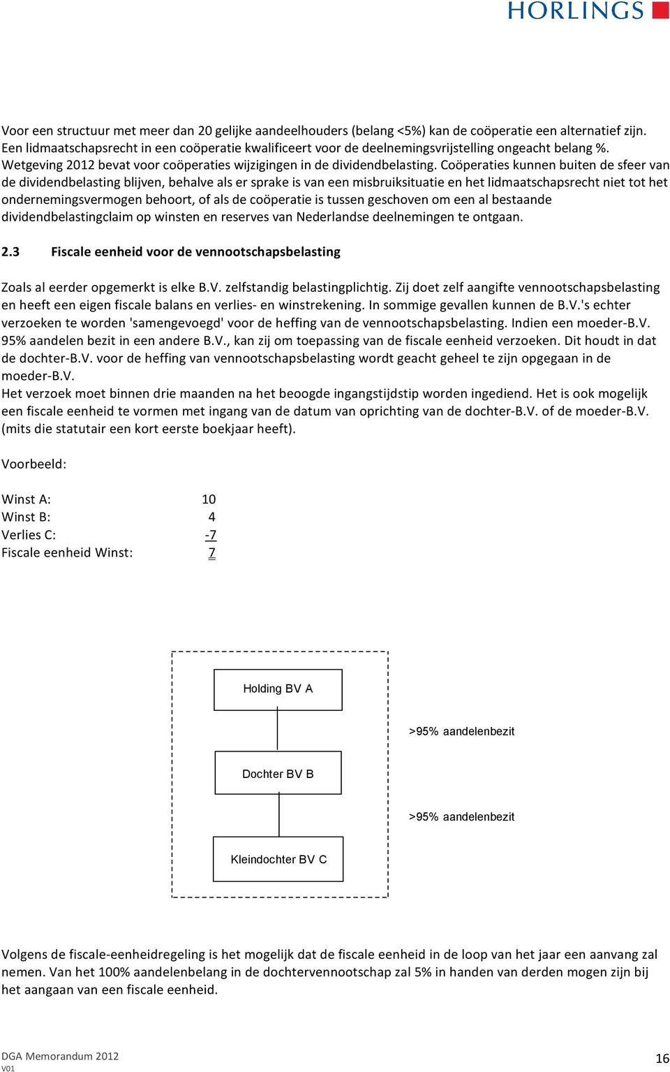 Coöperaties kunnen buiten de sfeer van de dividendbelasting blijven, behalve als er sprake is van een misbruiksituatie en het lidmaatschapsrecht niet tot het ondernemingsvermogen behoort, of als de