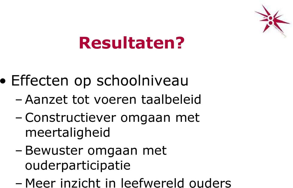 taalbeleid Constructiever omgaan met