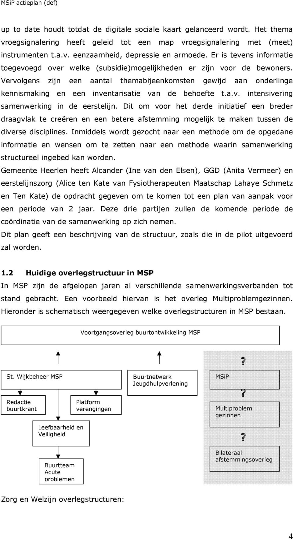 Vervolgens zijn een aantal themabijeenkomsten gewijd aan onderlinge kennismaking en een inventarisatie van de behoefte t.a.v. intensivering samenwerking in de eerstelijn.