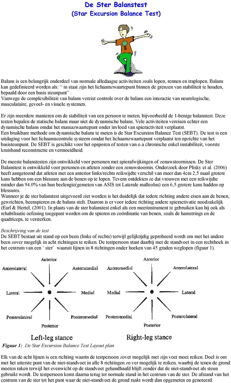 Vanwege de complexibiliteit van balans vereist controle over de balans een interactie van neurologische, musculataire, gevoel- en visuele systemen.