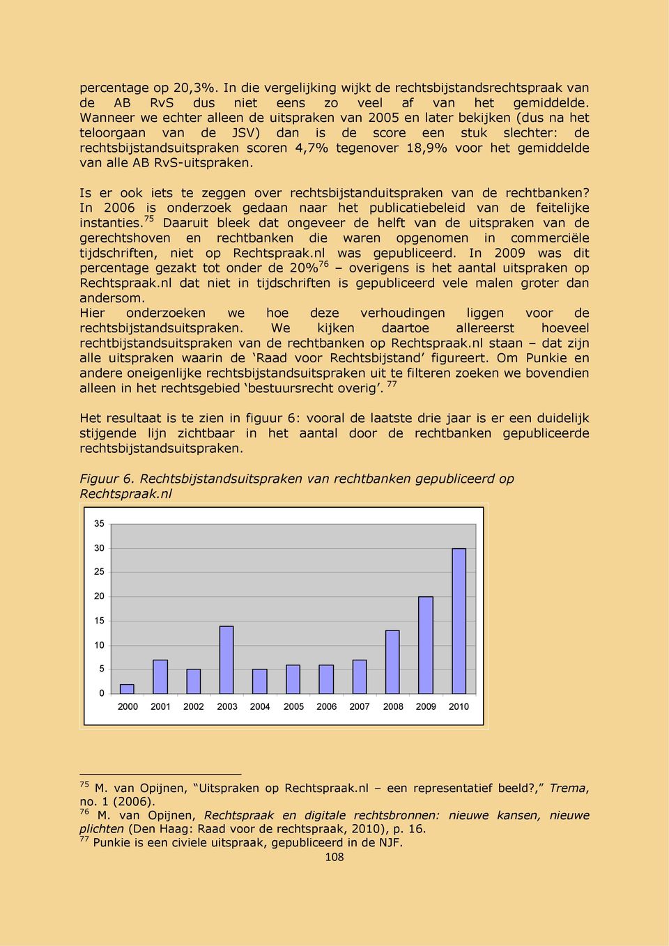 het gemiddelde van alle AB RvS-uitspraken. Is er ook iets te zeggen over rechtsbijstanduitspraken van de rechtbanken?