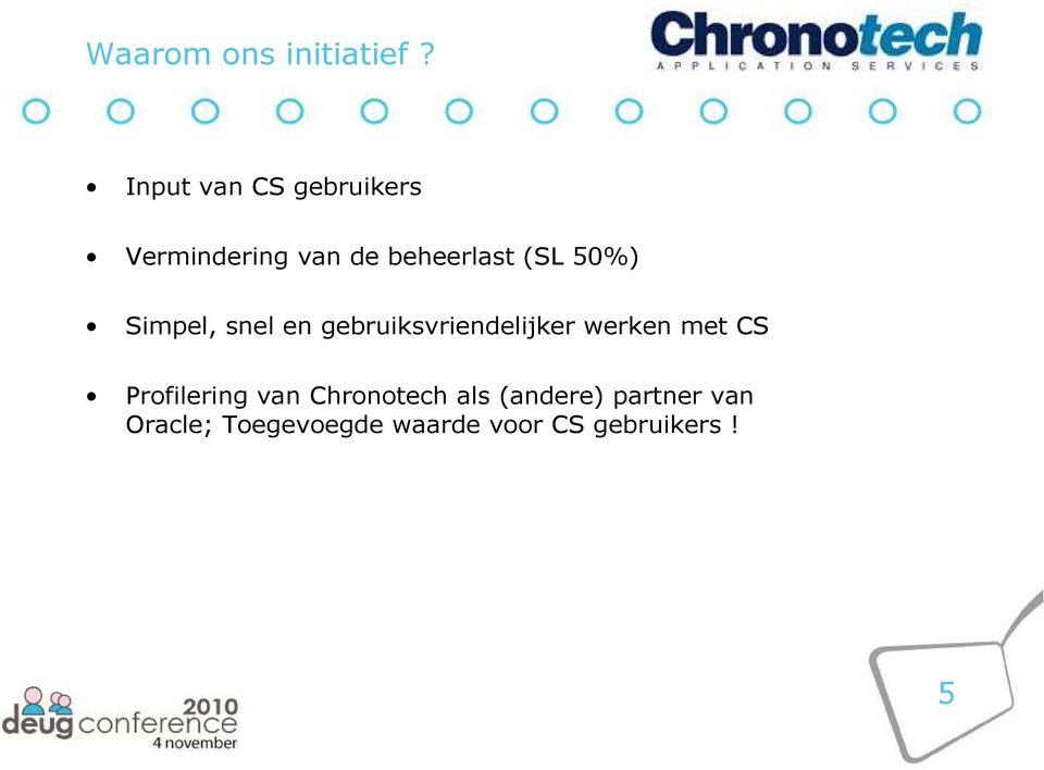 50%) Simpel, snel en gebruiksvriendelijker werken met CS