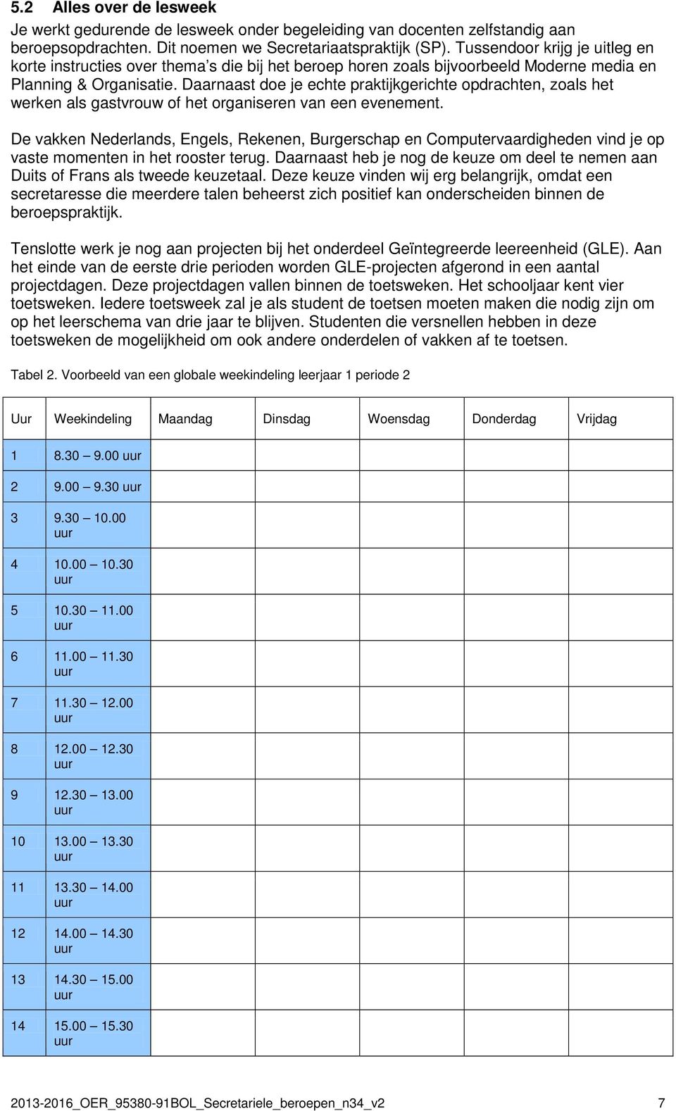 Daarnaast doe je echte praktijkgerichte opdrachten, zoals het werken als gastvrouw of het organiseren van een evenement.