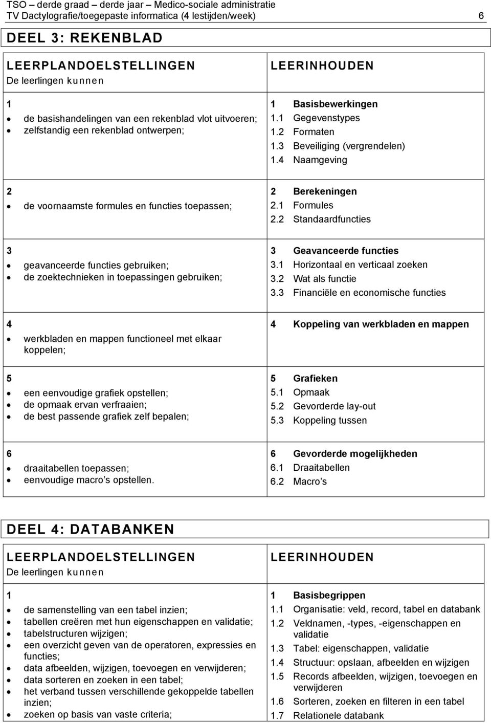 1 Formules 2.2 Standaardfuncties 3 geavanceerde functies gebruiken; de zoektechnieken in toepassingen gebruiken; 3 Geavanceerde functies 3.1 Horizontaal en verticaal zoeken 3.2 Wat als functie 3.