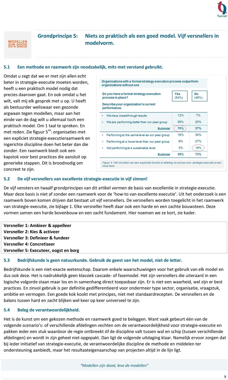 En ook omdat u het wilt, valt mij elk gesprek met u op. U heeft als bestuurder weliswaar een gezonde argwaan tegen modellen, maar aan het einde van de dag wilt u allemaal toch een praktisch model.