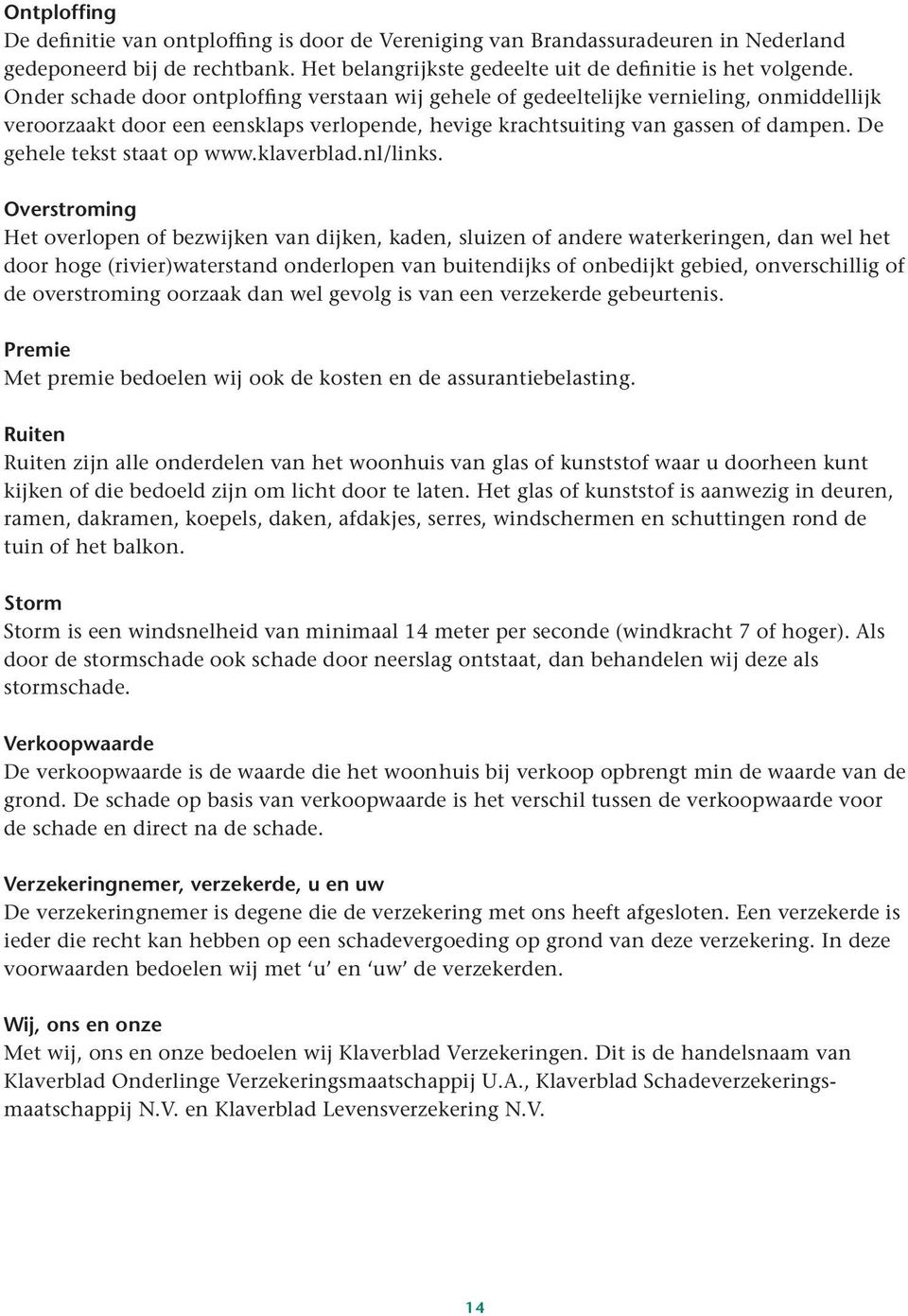 De gehele tekst staat op www.klaverblad.nl/links.