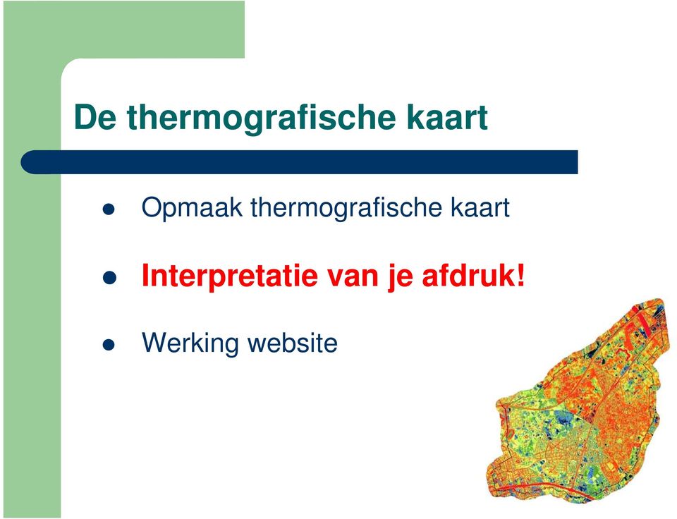 kaart Interpretatie van