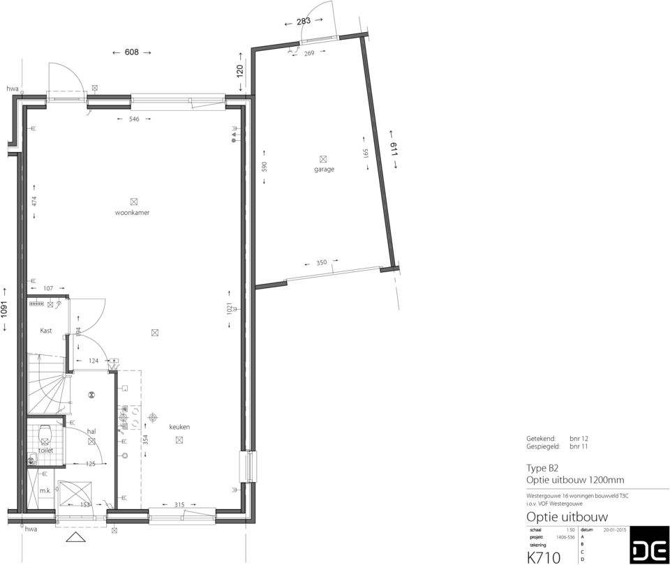 124 * 354 Getekend: bnr 12