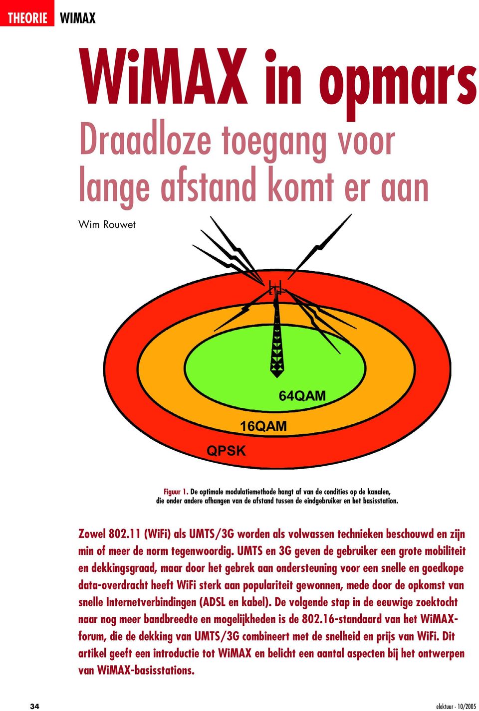 11 (WiFi) als UMTS/3G worden als volwassen technieken beschouwd en zijn min of meer de norm tegenwoordig.