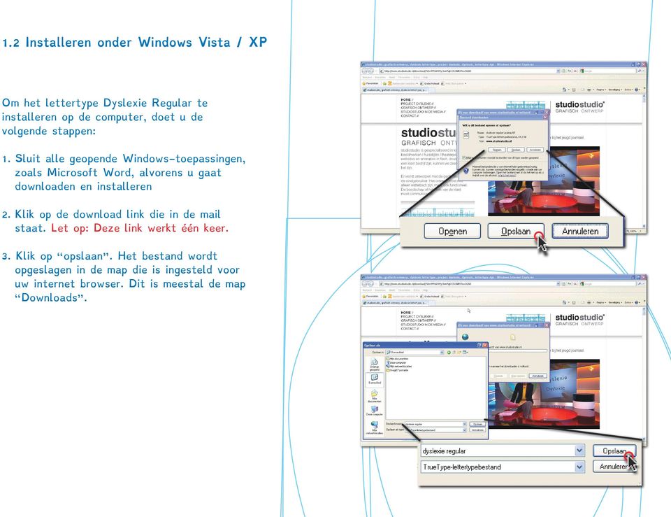 Sluit alle geopende Windows-toepassingen, zoals Microsoft Word, alvorens u gaat downloaden en installeren 2.