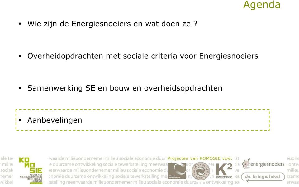 Overheidopdrachten met sociale criteria