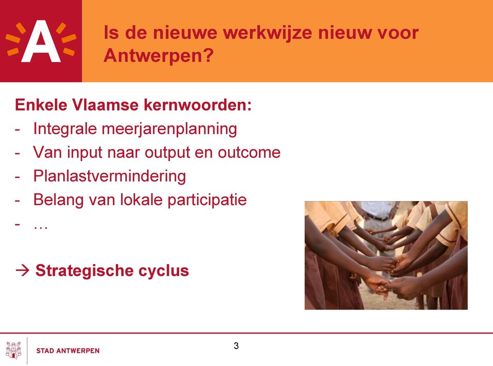 meerjarenplanning - Van input naar output en outcome -