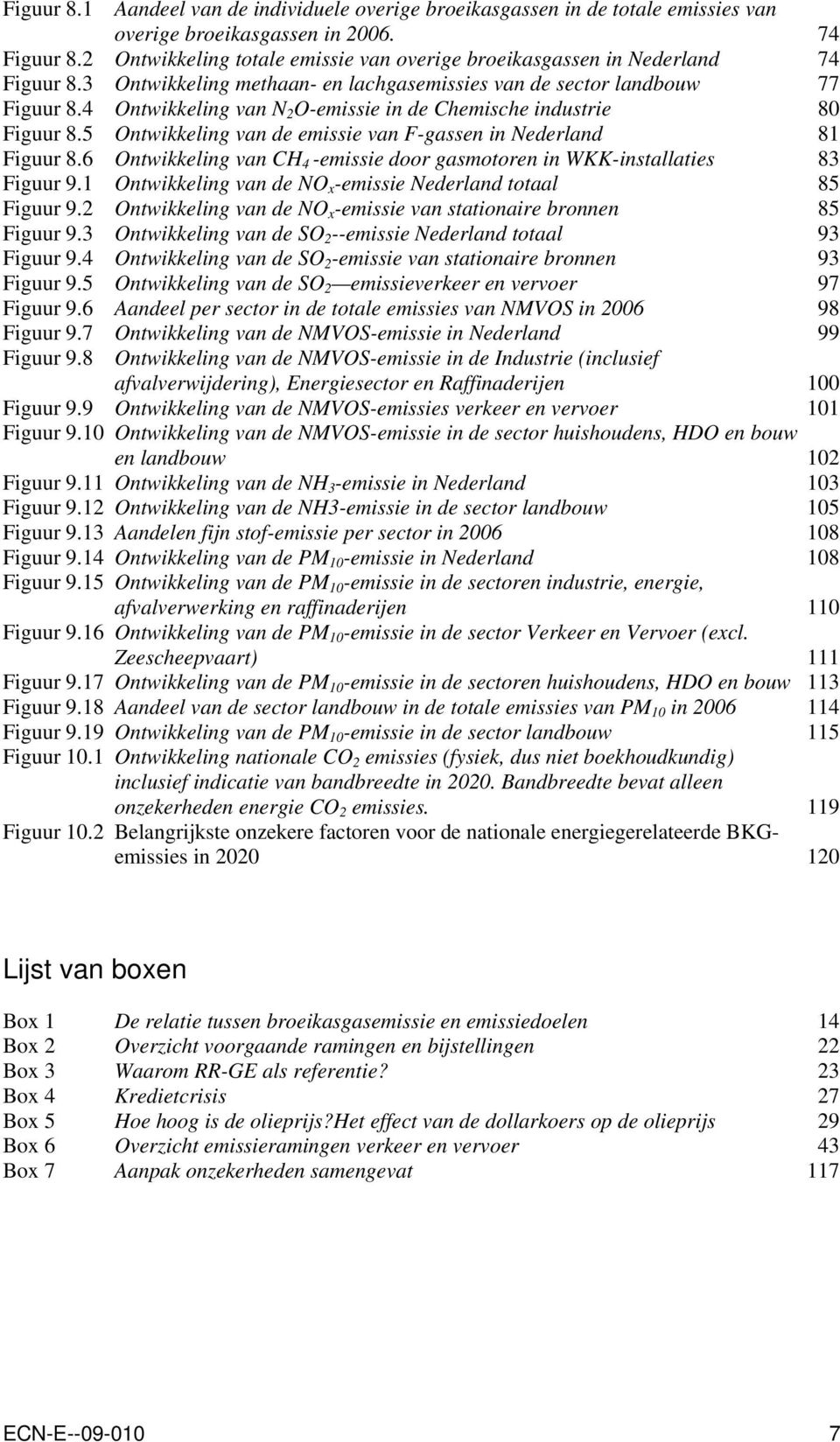 4 Ontwikkeling van N 2 O-emissie in de Chemische industrie 80 Figuur 8.5 Ontwikkeling van de emissie van F-gassen in Nederland 81 Figuur 8.