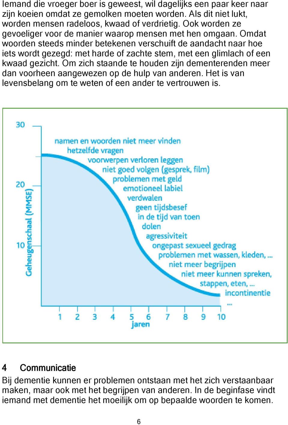 Omdat woorden steeds minder betekenen verschuift de aandacht naar hoe iets wordt gezegd: met harde of zachte stem, met een glimlach of een kwaad gezicht.