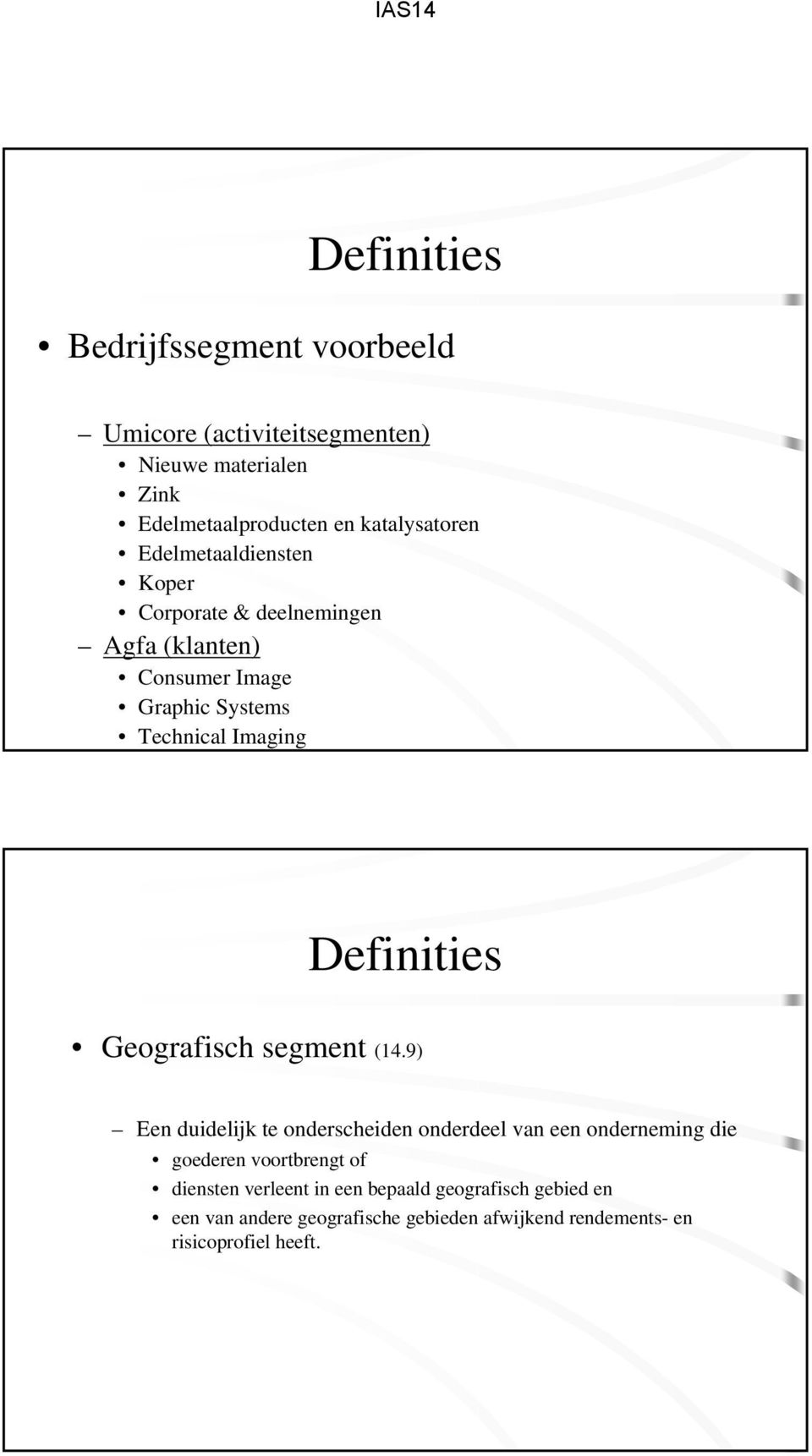 Geografisch segment (14.