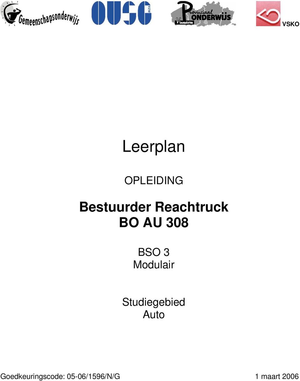 BSO 3 Modulair Studiegebied Auto