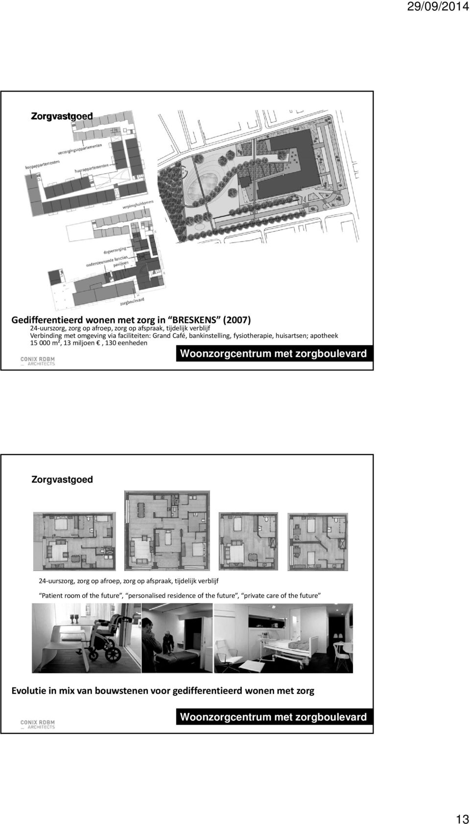 zorgboulevard 25 24 uurszorg, zorg op afroep, zorg op afspraak, tijdelijk verblijf Patient room of the future, personalised residence of the