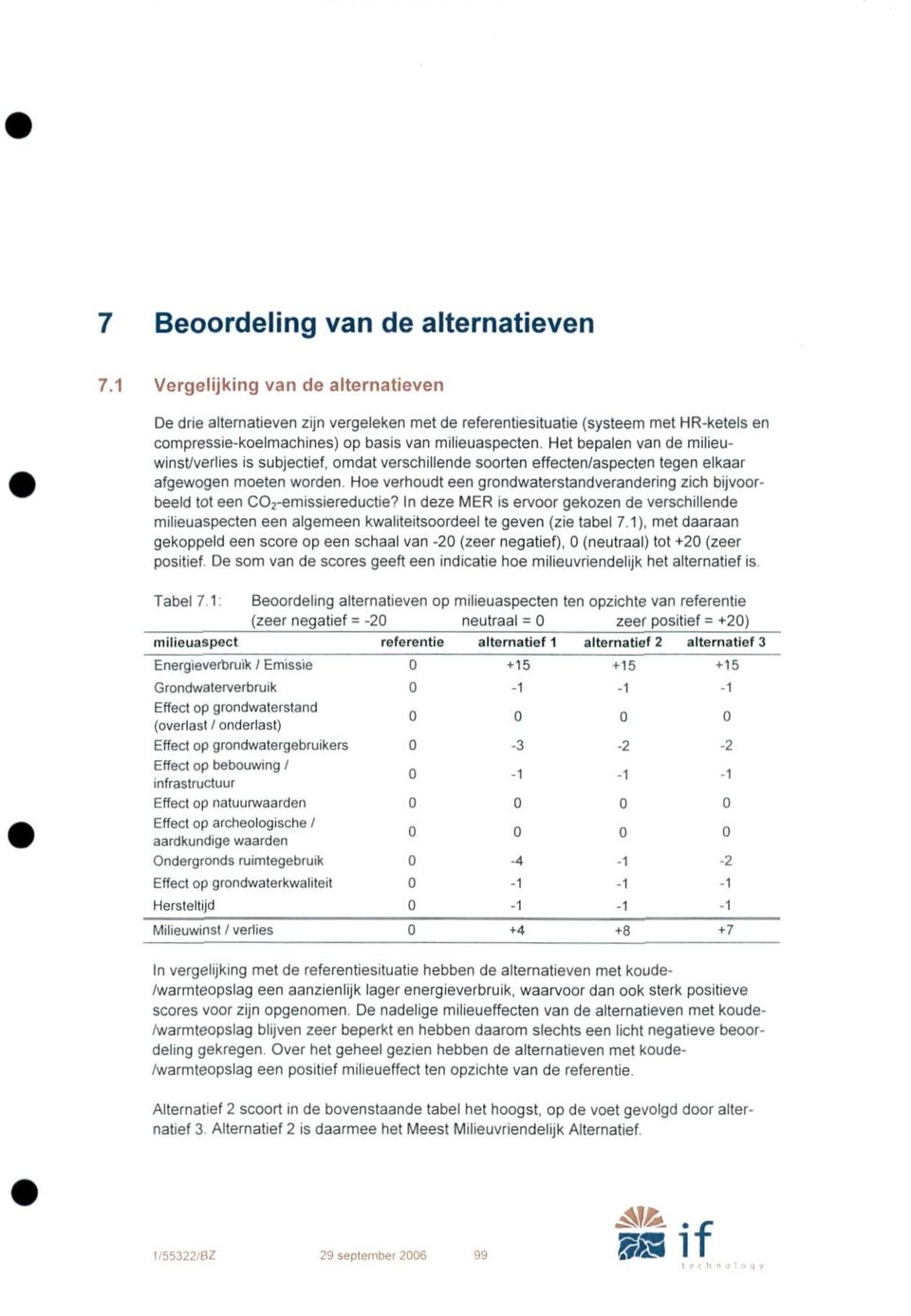 Hoe verhoudt een grondwaterstand verandering zich bijvoorbeeld tot een C0 2 -emissiereductie?