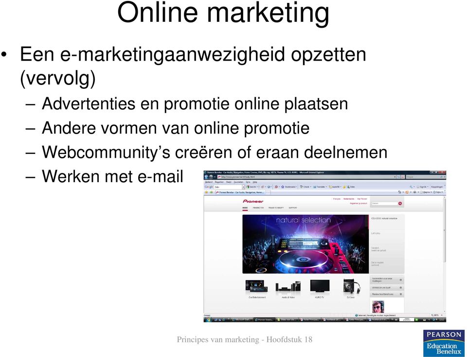 online plaatsen Andere vormen van online promotie