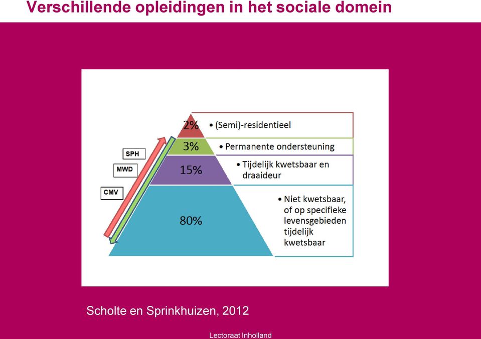 sociale domein Scholte