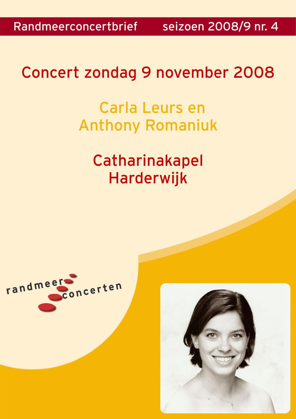 4 Concert zondag 9 november 2008