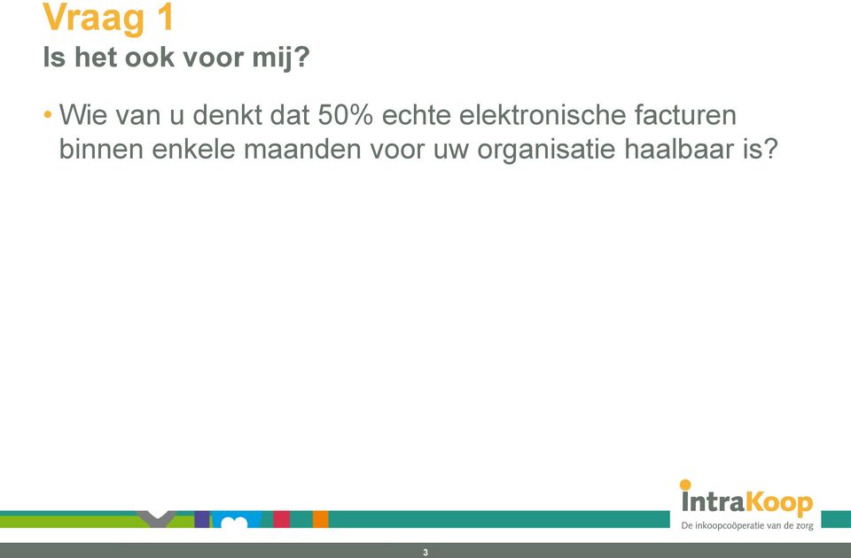 elektronische facturen binnen