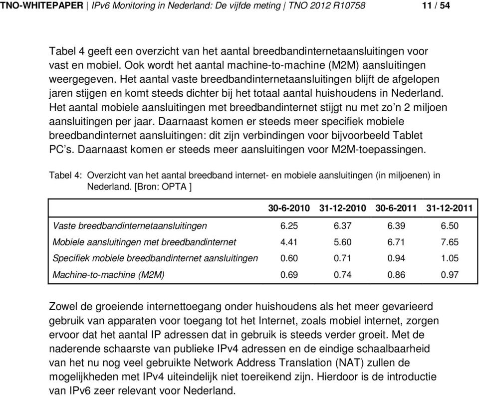 Het aantal vaste breedbandinternetaansluitingen blijft de afgelopen jaren stijgen en komt steeds dichter bij het totaal aantal huishoudens in Nederland.