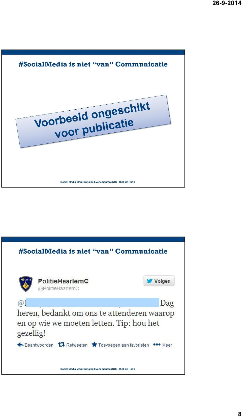 Communicatie  