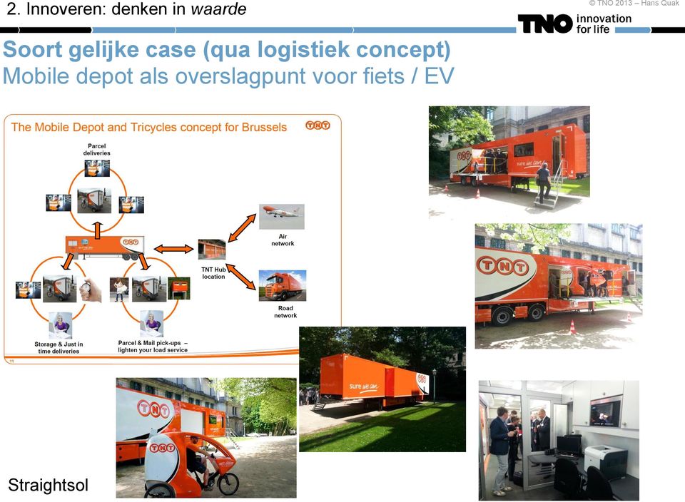 logistiek concept) Mobile depot