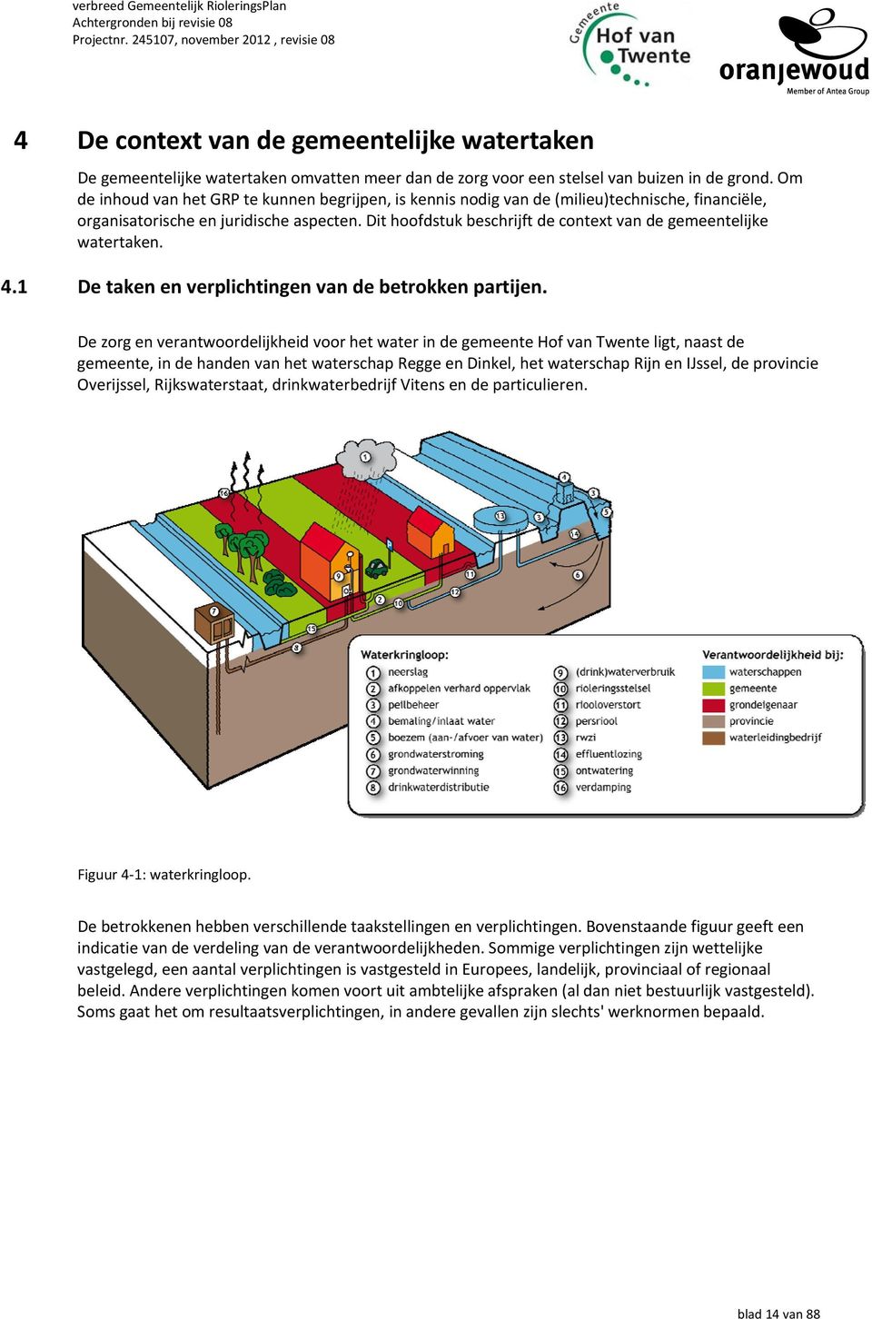 Om de inhoud van het GRP te kunnen begrijpen, is kennis nodig van de (milieu)technische, financiële, organisatorische en juridische aspecten.