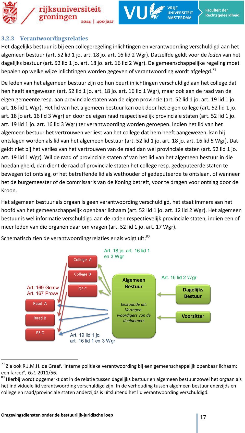 De gemeenschappelijke regeling moet bepalen op welke wijze inlichtingen worden gegeven of verantwoording wordt afgelegd.