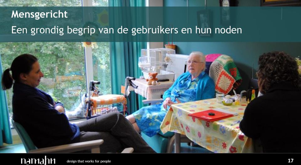 gebruikers en hun noden