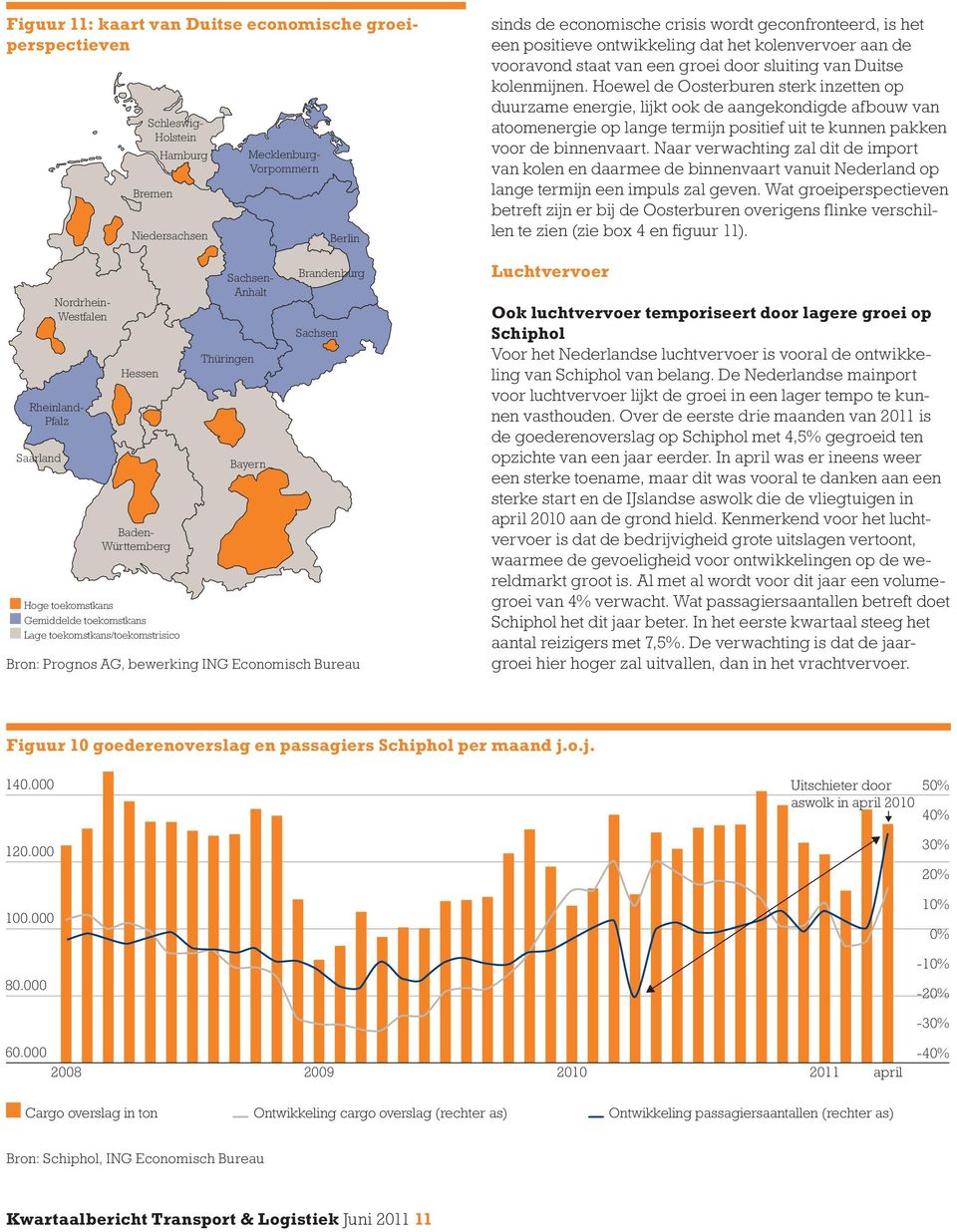 sinds de economische crisis wordt geconfronteerd, is het een positieve ontwikkeling dat het kolenvervoer aan de vooravond staat van een groei door sluiting van Duitse kolenmijnen.