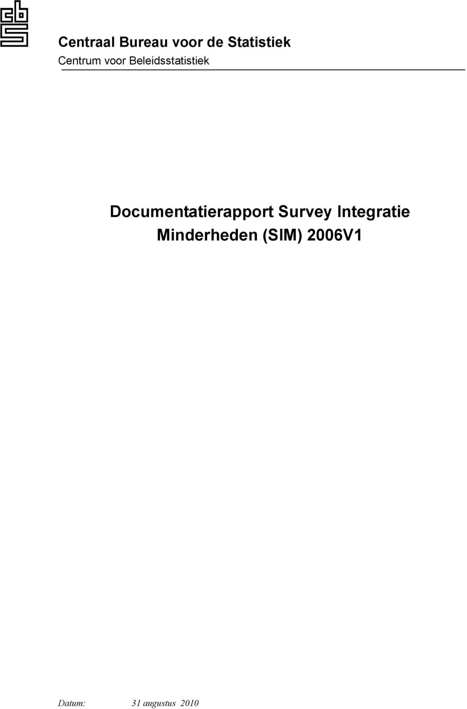 Documentatierapport Survey Integratie