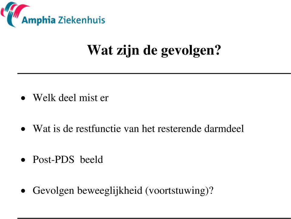 restfunctie van het resterende