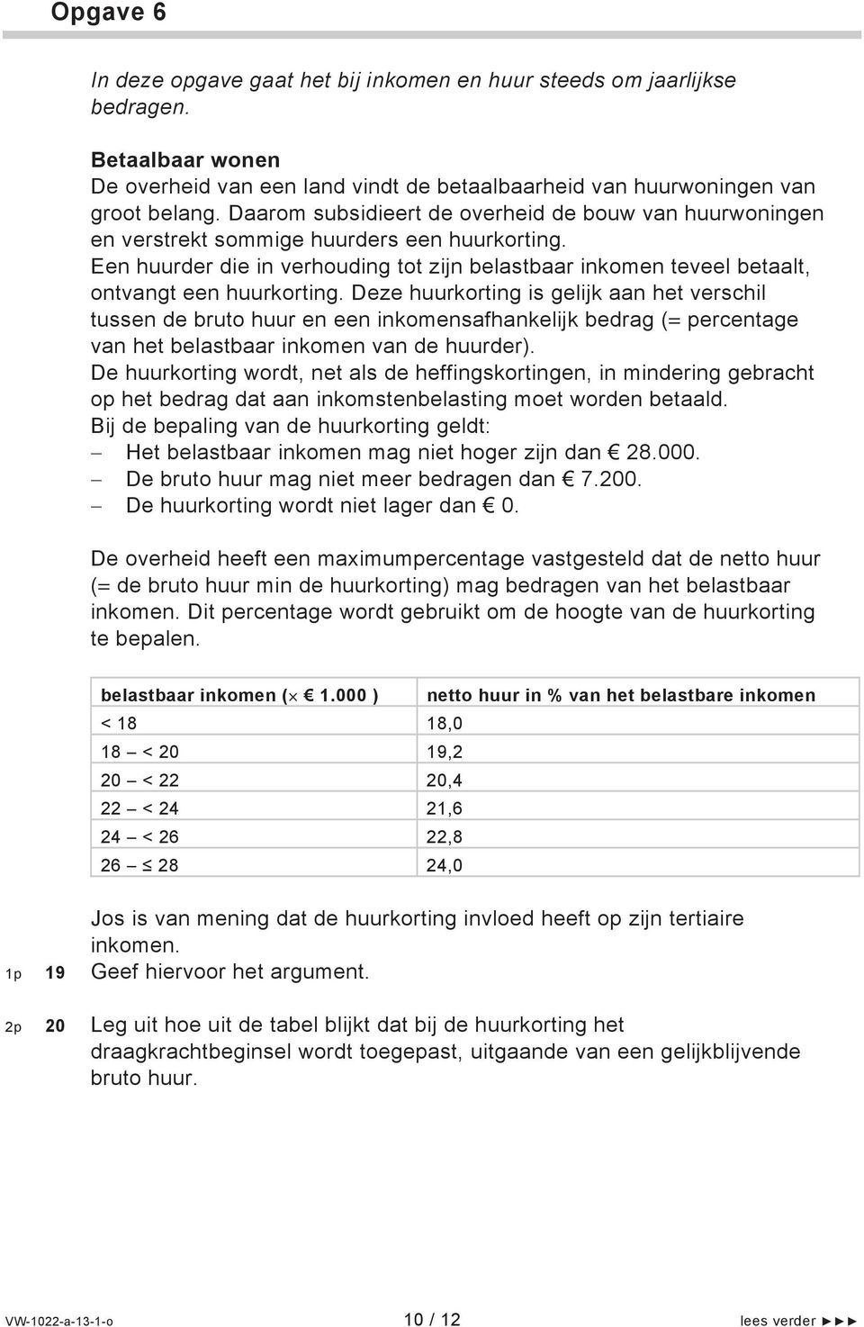 Een huurder die in verhouding tot zijn belastbaar inkomen teveel betaalt, ontvangt een huurkorting.