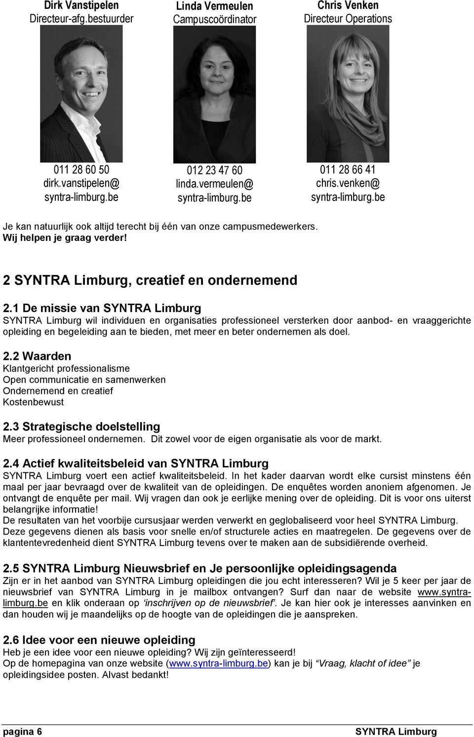 2 SYNTRA Limburg, creatief en ondernemend 2.