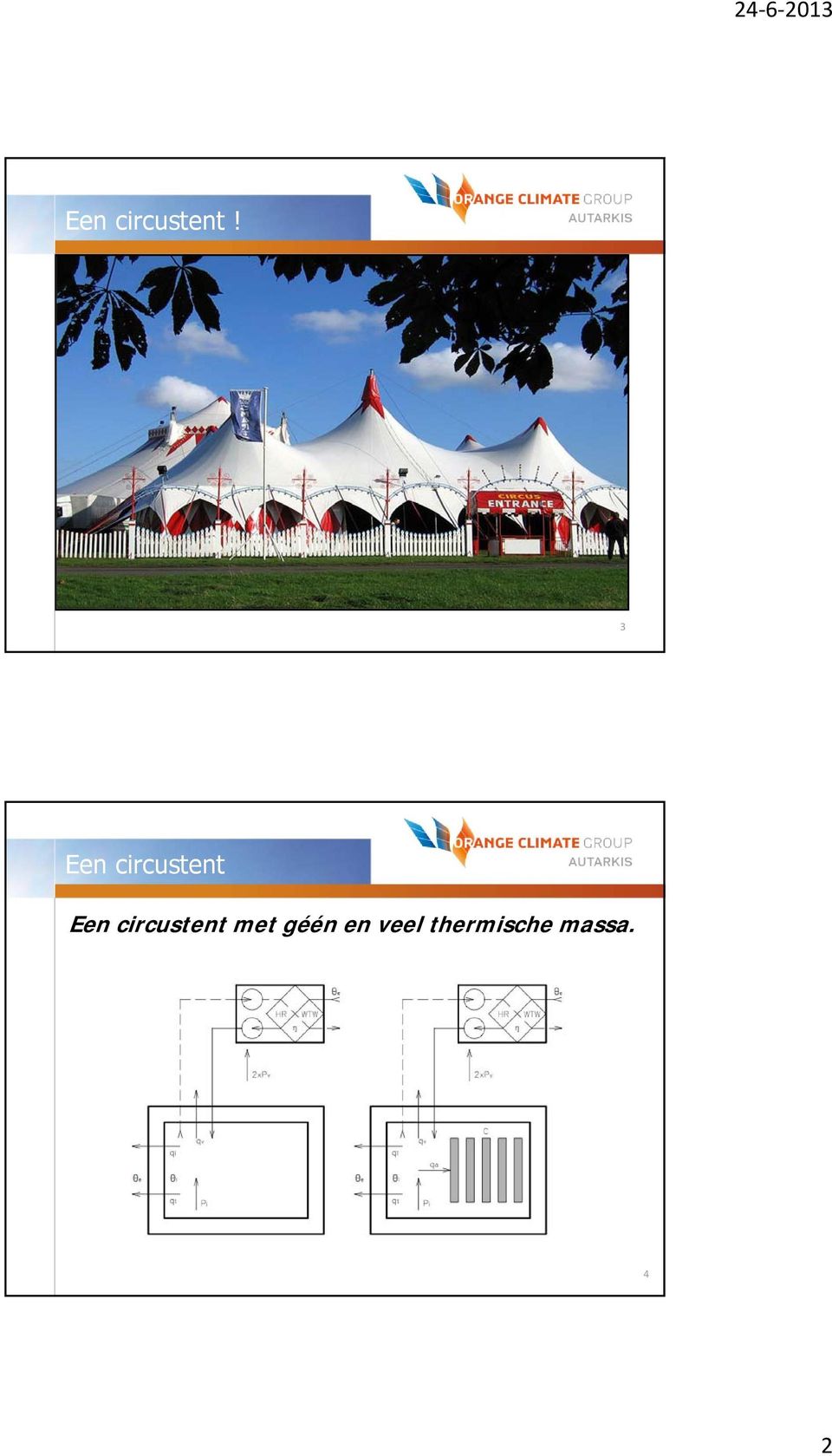 circustent met géén