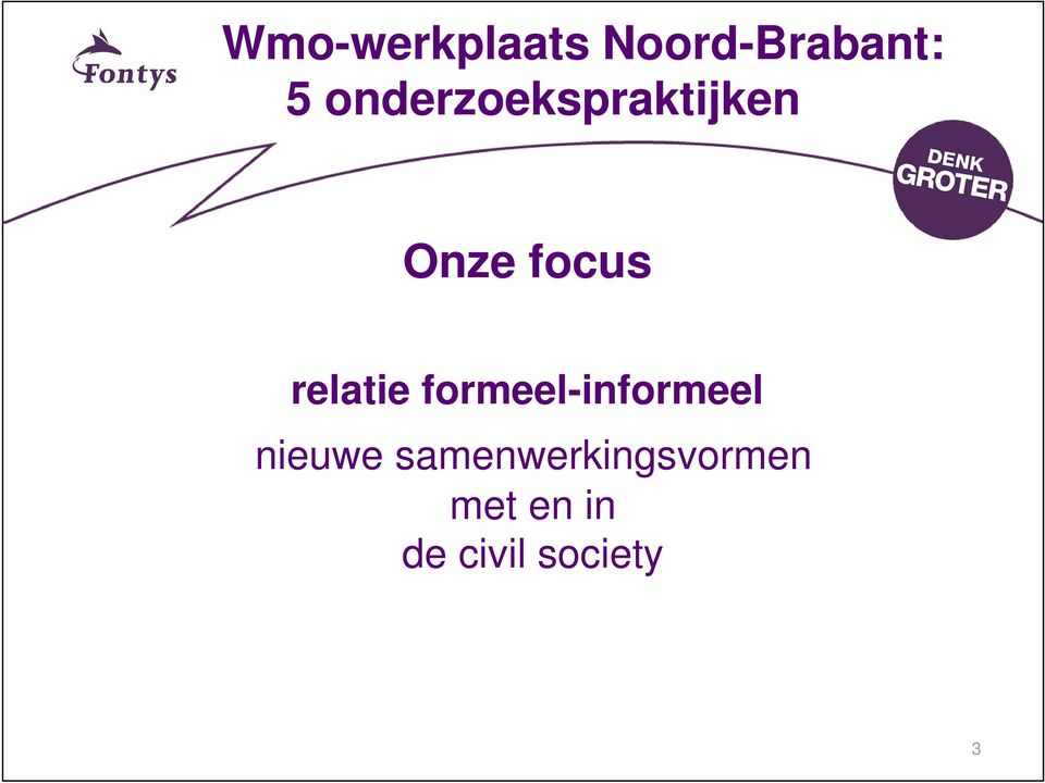 relatie formeel-informeel nieuwe