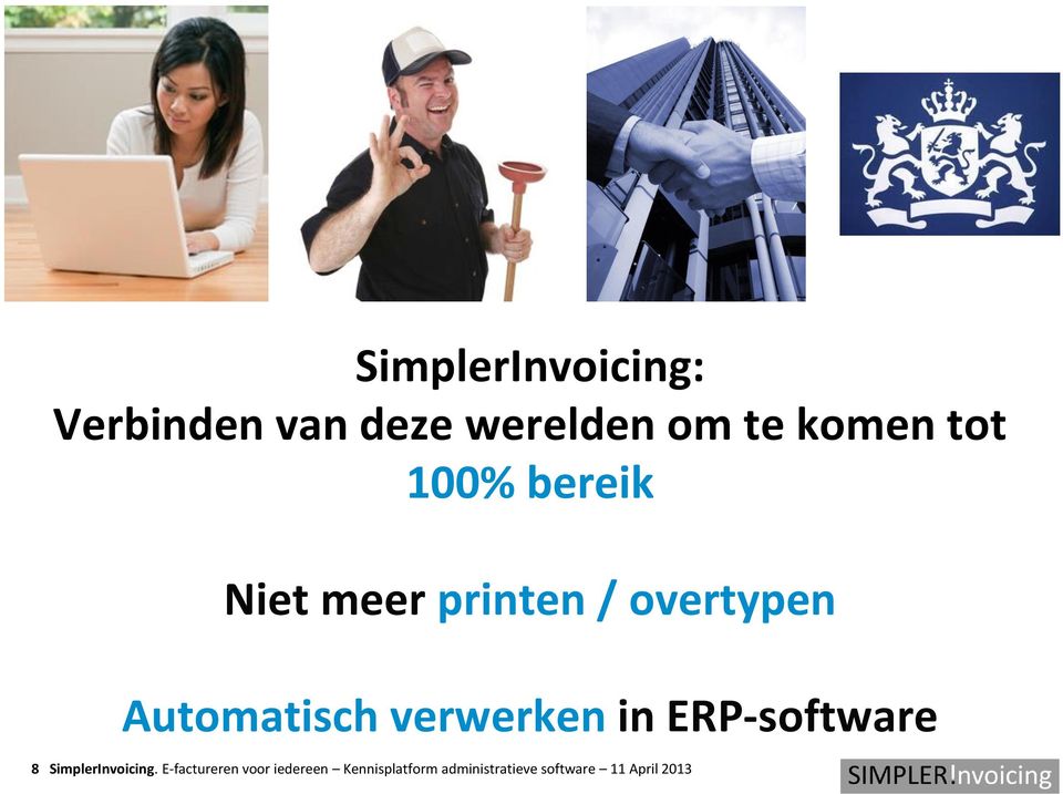 verwerken in ERP-software 8 SimplerInvoicing.