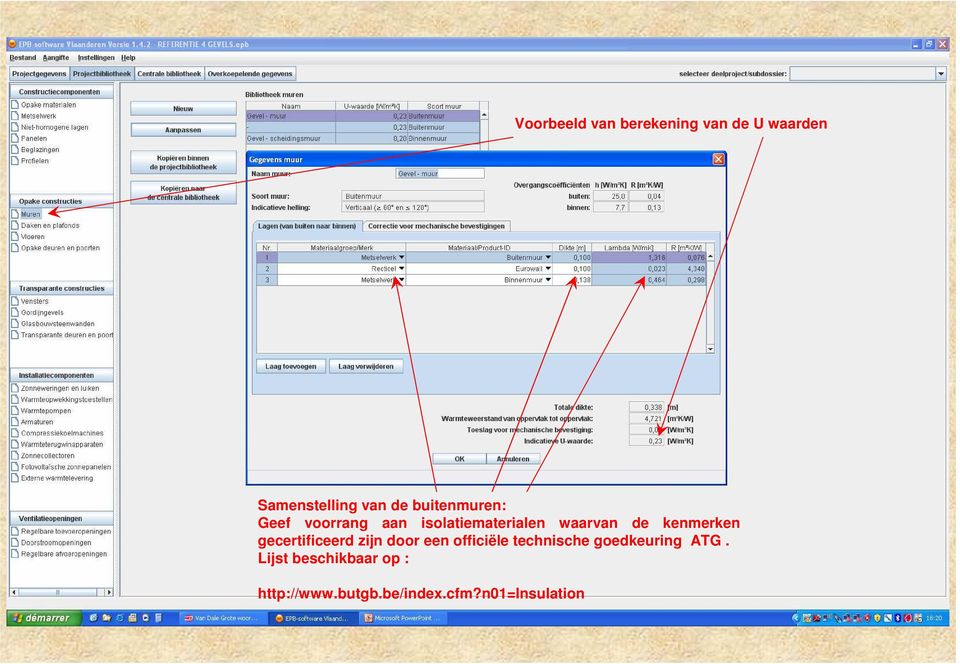 kenmerken gecertificeerd zijn door een officiële technische