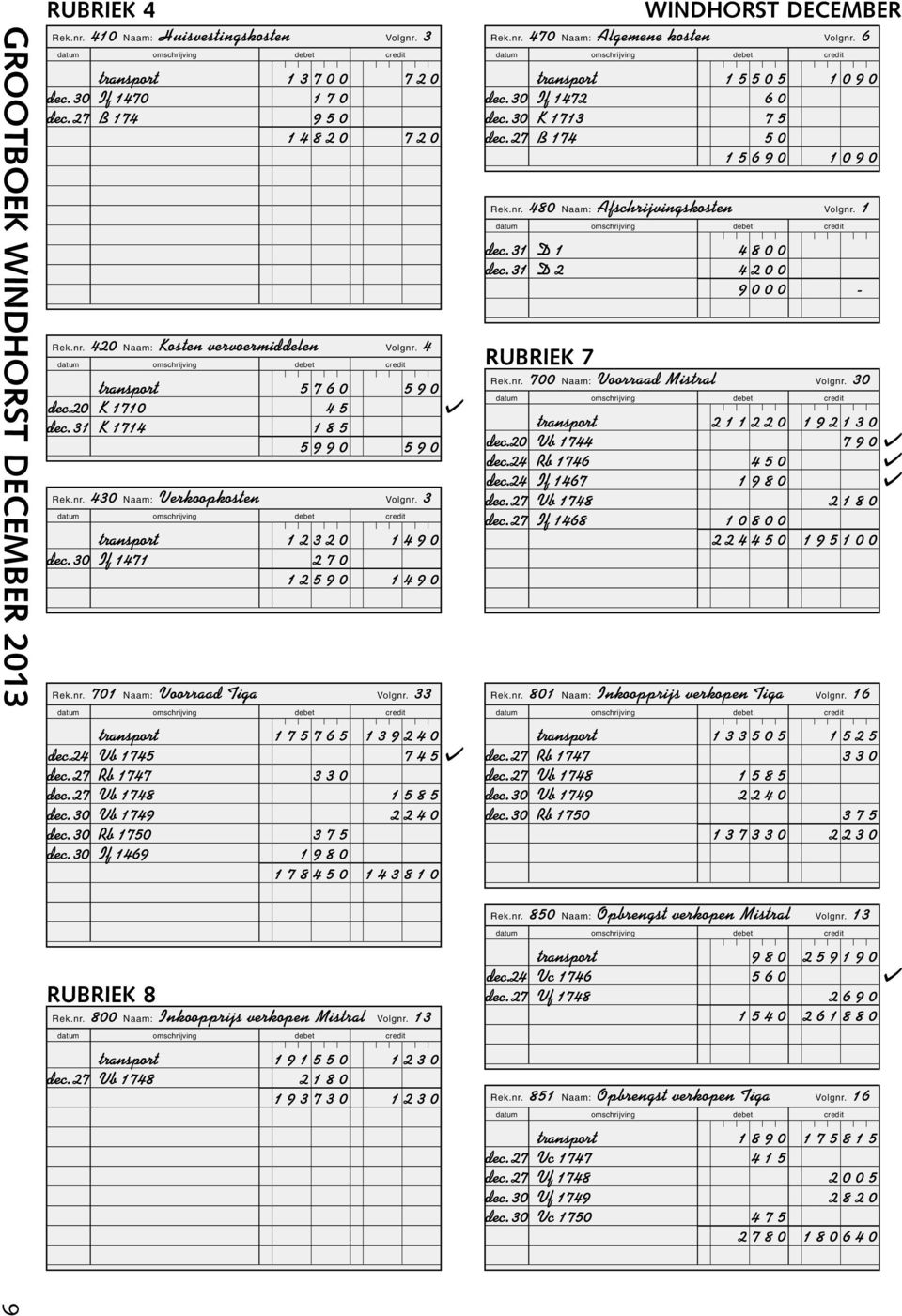 33 transport 175765 139240 dec.24 Vb 1745 7 4 5 - dec. 27 Rb 1747 3 3 0 dec. 27 Vb 1748 1 5 8 5 dec. 30 Vb 1749 2 2 4 0 dec. 30 Rb 1750 3 7 5 dec. 30 If 1469 1980 178450 143810 RUBRIEK 8 Rek.nr.