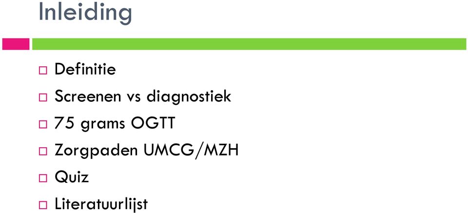 75 grams OGTT Zorgpaden