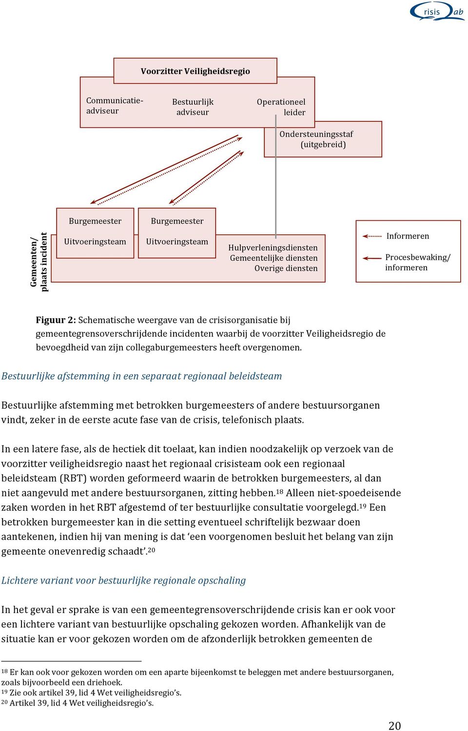 gemeentegrensoverschrijdende incidenten waarbij de voorzitter Veiligheidsregio de bevoegdheid van zijn collegaburgemeesters heeft overgenomen.